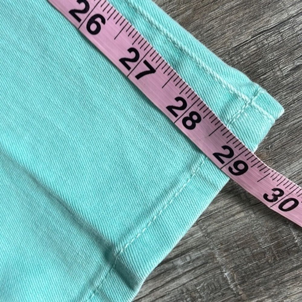 CAbi jeans size 8 aqua colored spring inspired - Picture 6 of 9